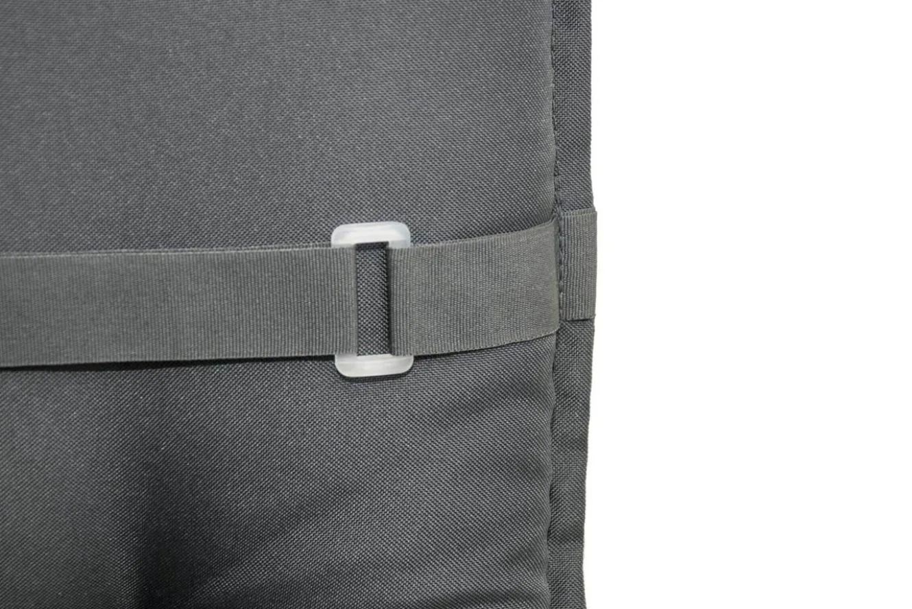 DOPPLER Comfort Liegenauflage, anthrazit, Polyester, 200 x 60 x 7 cm