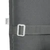 DOPPLER Comfort Stuhlauflage Hochlehner, anthrazit, Polyester, 120 x 50 x 7 cm