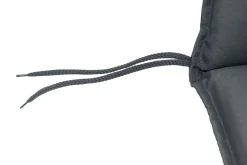 DOPPLER Comfort Stuhlauflage Hochlehner, anthrazit, Polyester, 120 x 50 x 7 cm