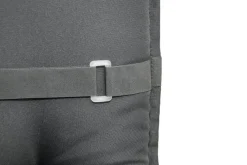 DOPPLER Comfort Stuhlauflage Hochlehner, anthrazit, Polyester, 120 x 50 x 7 cm