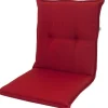 DOPPLER Stuhlauflage Niederlehner, bordeaux, Dralon, 100x50x7cm, mit DuPont Teflon Markenimprägnierung