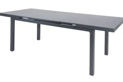 HARTMAN Alice Comfort Garten-Essgruppe, xerix, Alu/Textilene, Tisch 180/240x100cm, 6 Klappstühle