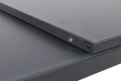 HARTMAN Alice Comfort Garten-Essgruppe, xerix, Alu/Textilene, Tisch 180/240x100cm, 6 Klappstühle