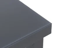 HARTMAN Alice Comfort Garten-Essgruppe, xerix, Alu/Textilene, Tisch 180/240x100cm, 6 Klappstühle