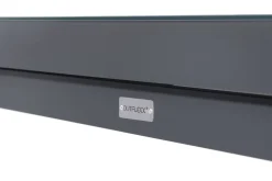 HARTMAN Alice Comfort Garten-Essgruppe, xerix, Alu/Textilene, Tisch 180/240x100cm, 4 Stapel-, 2 Klappstühle