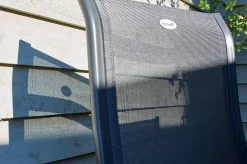 HARTMAN Alice/South Wales Garten-Essgruppe, xerix/natur, Alu/Teak/2x2 Textilen, 150/210x90 cm, 6 Klappstühle