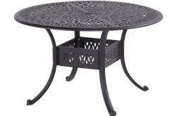 HARTMAN Amalfi Tisch, bronze, Alu-Guss, Ø120cm