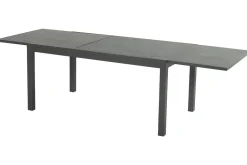 HARTMAN Ausziehtisch Tipperary xerix/stone grey, Aluminium/HPL, 160/260x93cm