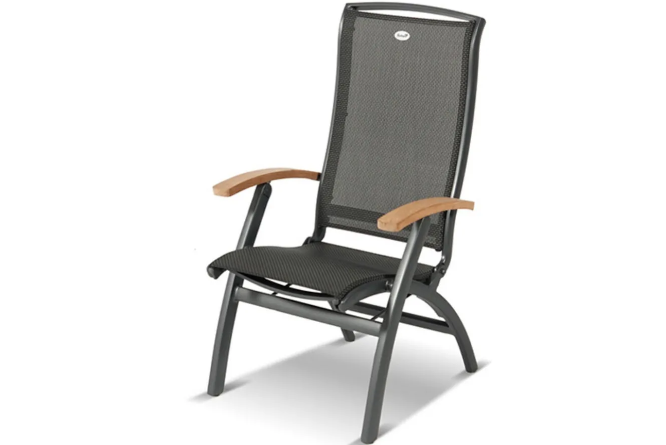 Hartman Exklusivmodell Xanadu, Da Vinci Garten-Essgruppe, 6 Personen, ausziehbarer Tisch 220–280 cm, Alu/Glaskeramik