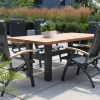 HARTMAN Exklusivmodell YasmaniEsstisch, xerix/natur, Alu/Teak, 240x100cm