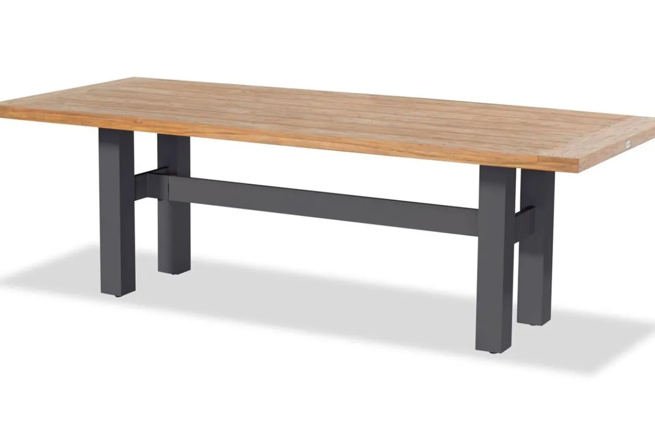 HARTMAN Exklusivmodell YasmaniEsstisch, xerix/natur, Alu/Teak, 240x100cm