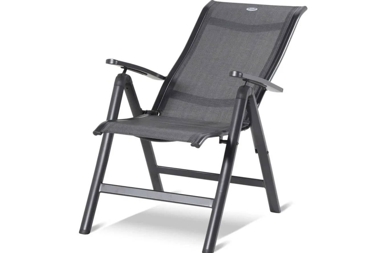 HARTMAN Garten-Essgruppe, xerix-anthrazit, Alu/HPL, 260/160x90 cm, 6 Hochlehner