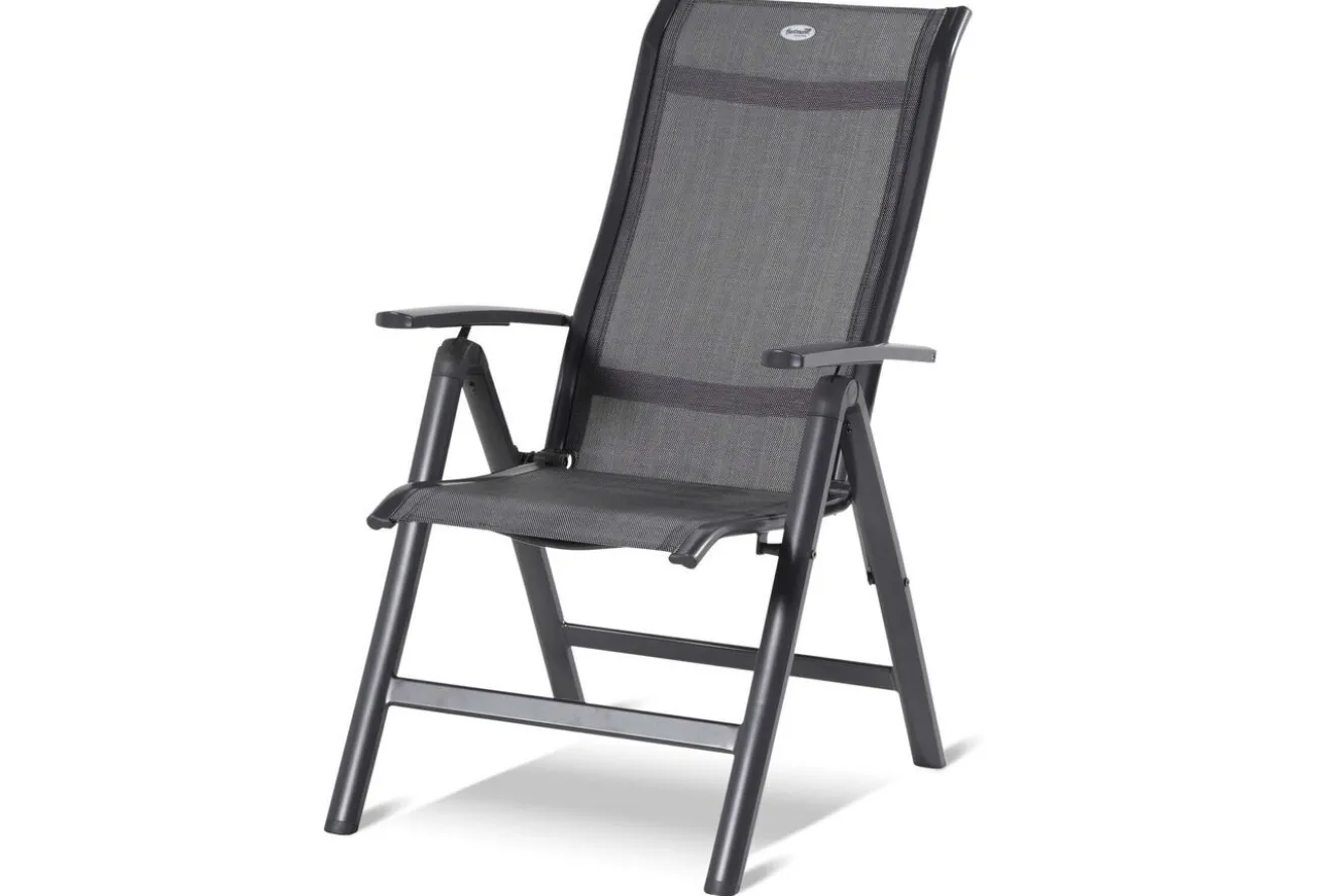 HARTMAN Garten-Essgruppe, xerix-anthrazit, Alu/HPL, 260/160x90 cm, 6 Hochlehner