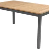 HARTMAN Garten-Essgruppe, xerix-anthrazit, Alu/Teakholz, 210/150x90 cm, 8 Personen