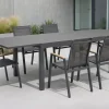 HARTMAN Garten-Essgruppe, xerix-anthrazit, Alu/HPL, 260/160x90 cm, 6 Sessel