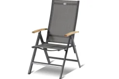 HARTMAN Sondermodell Xanadu / Aruba Garten-Essgruppe, xerix/anthrazit, Alu/Glaskeramik, 10 Klappstühle, 220/280x100cm
