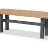 HARTMAN Sondermodell Yasmani/Raffaelo Garten-Essgruppe, xerix, Alu/Teakholz, 240x100cm, 8 Stapelsessel