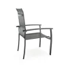 HARTMAN Tanger/Alice Comfort Garten-Essgruppe, xerix/grey wood, Aluminium/Keramik, 228x105cm, 6 Stapelsessel