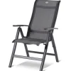 HARTMAN Xanadu / Alice Comfort Garten-Essgruppe, xerix/anthrazit, Alu/Teakholz, 6 Klappstühle, 220x100cm