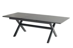 HARTMAN Xanadu / Alice Garten-Essgruppe, xerix, Alu/Textilene/Glaskeramik, 6 Klappstühle, 160/220x100cm