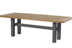 HARTMAN Yasmani Esstisch, xerix/teak natural, Alu/Teak, 240x100cm