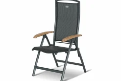 HARTMAN Yasmani/Raffaelo Garten-Essgruppe, xerix, Alu/Teakholz, 240x100cm, 6 Stapel-, 2 Klappstühle
