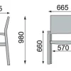 Kettler Altura 4er-Set Stapelsessel, anthrazit/anthrazit, 0302102-7100