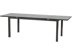 KETTLER Altura Garten-Essgruppe, anthrazit/anthrazit, Alu/Textilene, 180/240x90cm, 6 Klappstühle