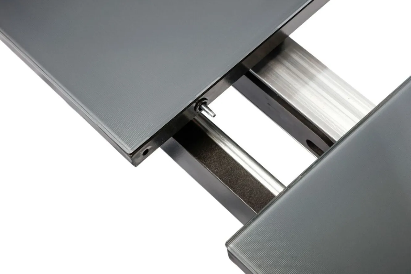 KETTLER Altura Garten-Essgruppe, anthrazit, Alu/Textilene, Tisch 180/240x100cm, 8 Stapelsessel