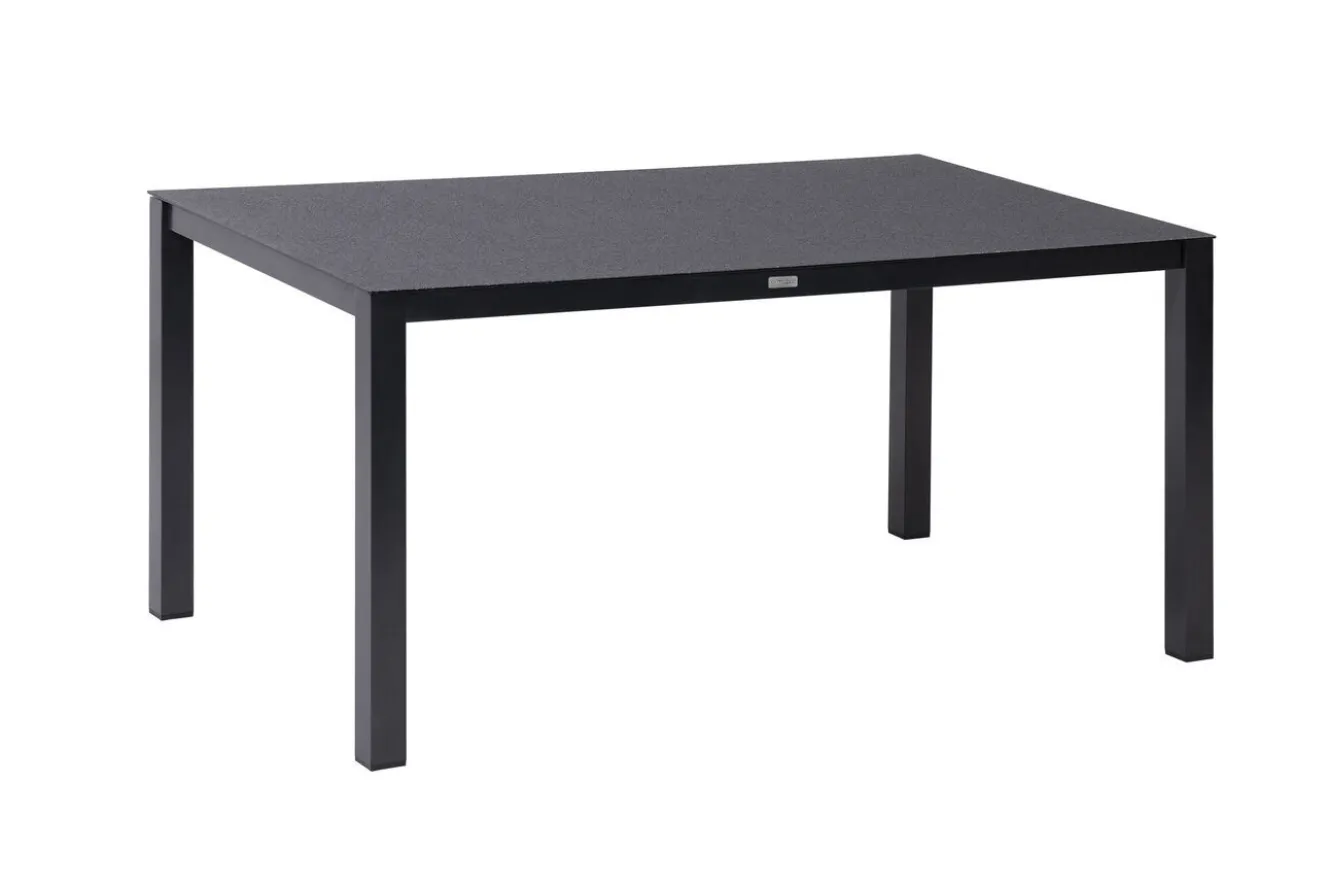 KETTLER Altura Garten-Essgruppe, anthrazit, Alu/Spraystone/Textil, 160 x 95 cm, 4 Klappstühle