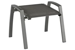 KETTLER Altura Hocker, anthrazit/anthrazit, Alu/Textilene, 0302103-71000