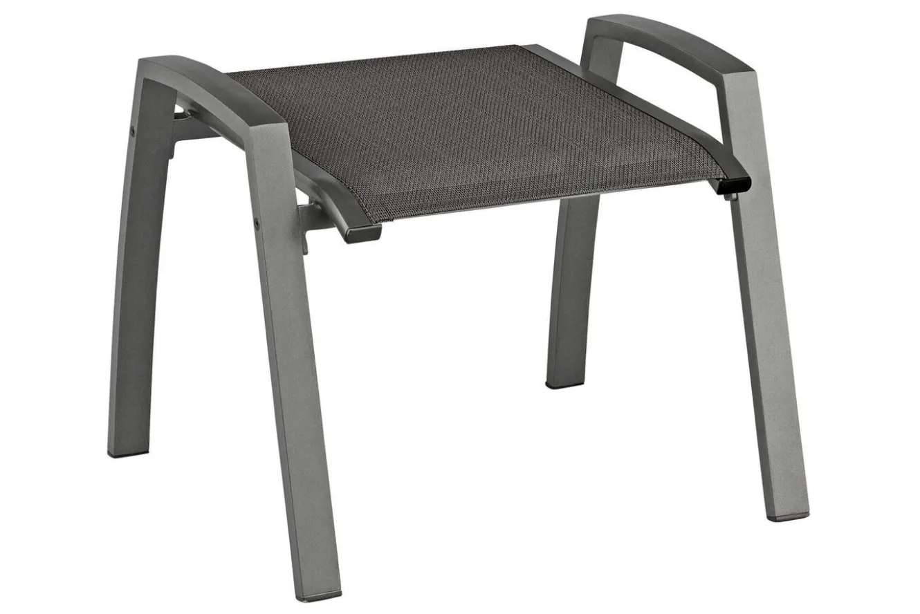 KETTLER Altura Hocker, anthrazit/anthrazit, Alu/Textilene, 0302103-71000
