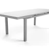 KETTLER BasicPlus Garten-Essgruppe, 6 Personen, ausziehbar, 180-240cm, Alu/Textilene, Klappstühle
