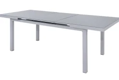 KETTLER BasicPlus Garten-Essgruppe, 6 Personen, ausziehbar, 180-240cm, Alu/Textilene, Klappstühle