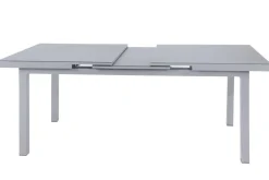 KETTLER BasicPlus Garten-Essgruppe, 6 Personen, ausziehbar, 180-240cm, Alu/Textilene, Klappstühle