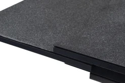 KETTLER BasicPlus Garten-Essgruppe, anthrazit, Alu / Spraystone / Textil, Tisch 180/280x100cm, 10 Klappstühle