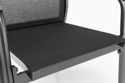 KETTLER BasicPlus Premium, anthra/lakritz, Alu/Outdoorgewebe, 6x Stapelsessel (0102405-7000)