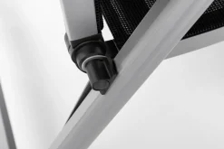 KETTLER Basic Plus Premium Klappstuhl, silber/lakritz, Alu/Outdoorgewebe,0102401-0000
