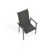 KETTLER BasicPlus Pro Garten-Essgruppe, anthrazit, Alu/Textilene/Spraystone, Tisch 180/280 x 100 cm, 8 Stapelsessel
