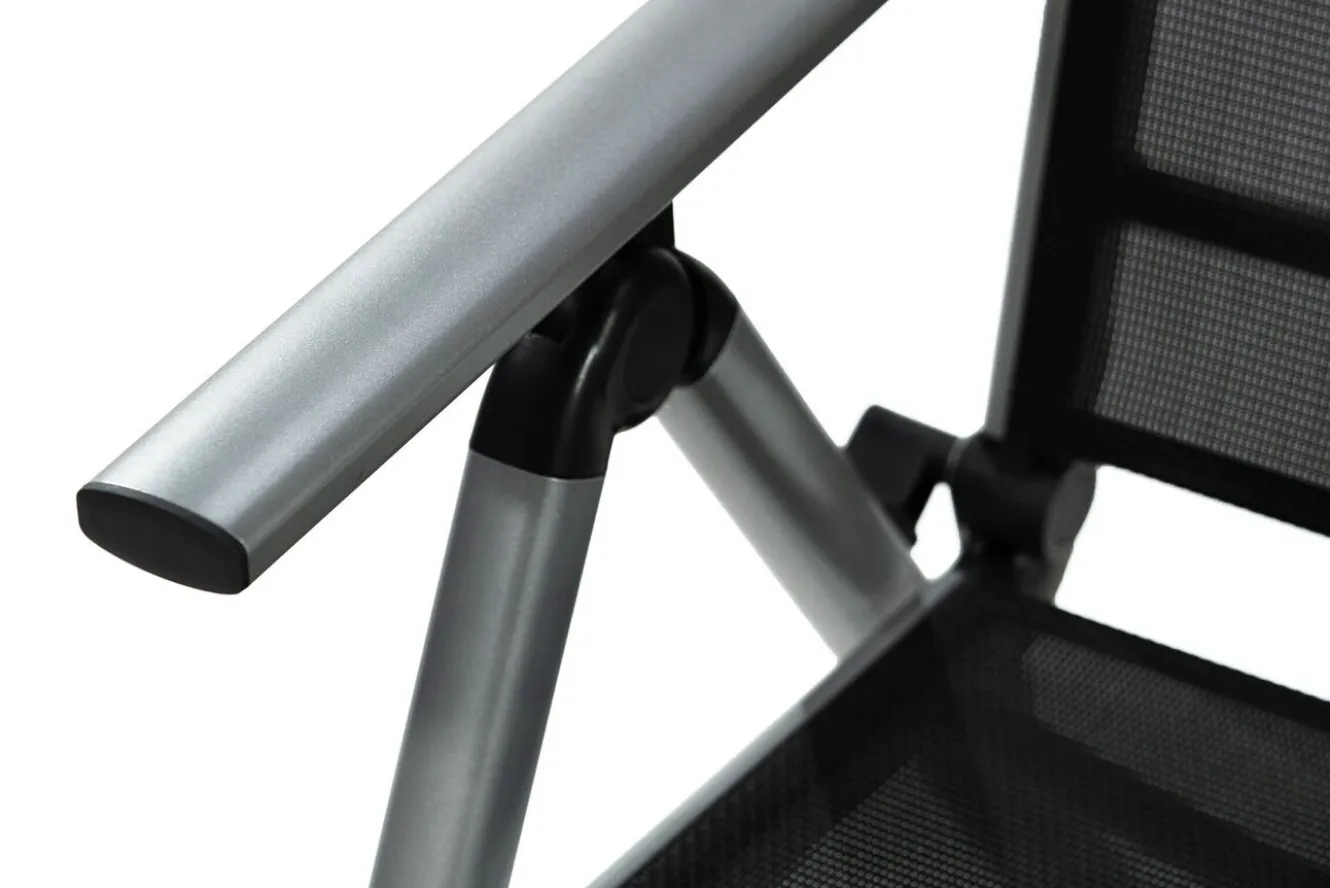 KETTLER BasicPlus Pro Garten-Essgruppe, 6 Personen, ausziehbarer Tisch 180–240 cm, Aluminium/Textilene, Exklusivmodell