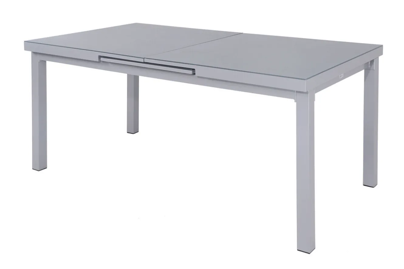 KETTLER BasicPlus Pro Garten-Essgruppe, 6 Personen, ausziehbarer Tisch 180–240 cm, Aluminium/Textilene, Exklusivmodell