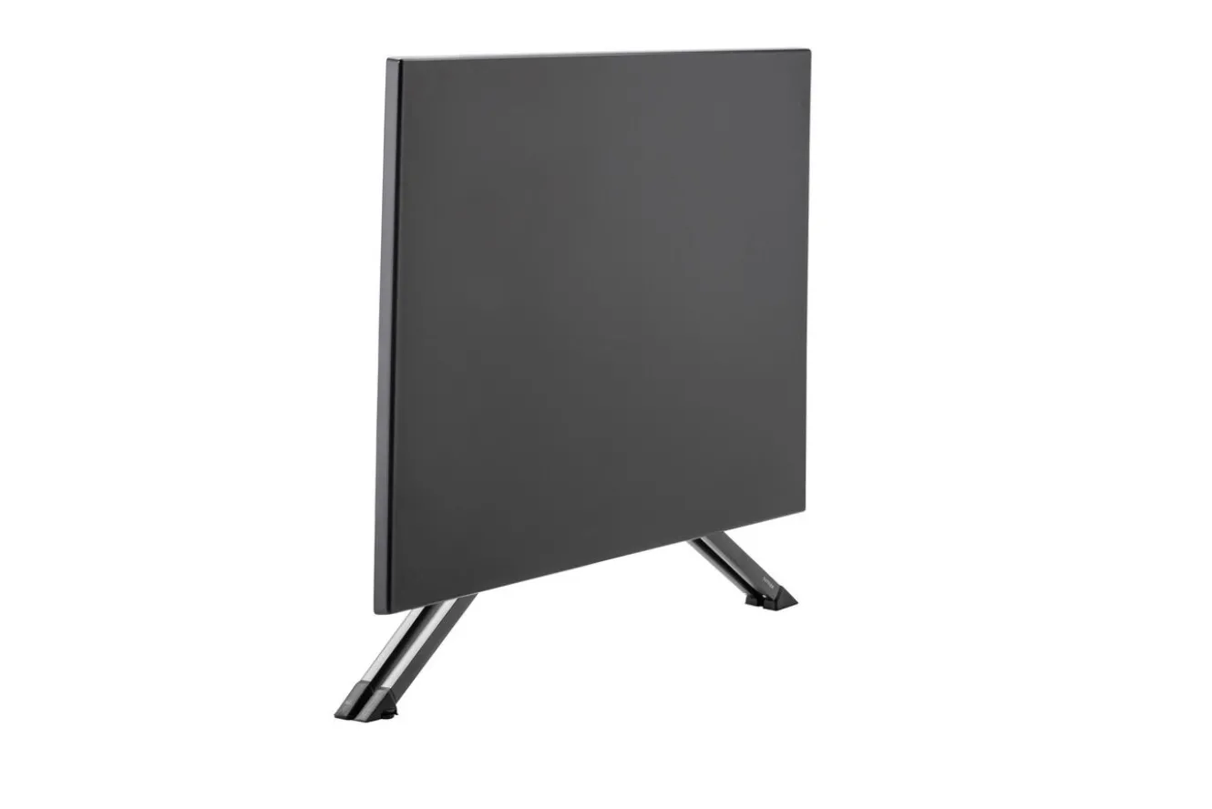 KETTLER BasicPlus Pro Garten-Essgruppe, silber/anthrazit, Alu/Textilene, Klapptisch 140 x 95 cm, 4 Stapelsessel