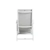 KETTLER BASIC PLUS Relaxsessel,weiß matt/hellgrau, Alu/Outdoorgewebe, klappbar, rostfreies Material, 0301216-5200
