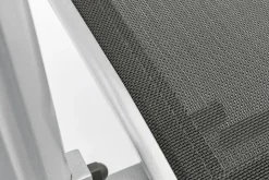 KETTLER BasicPlus Stapelsessel, 6er-Set, Alu/Textilene, silber/anthrazit, 0301205-0000