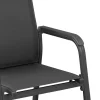 KETTLER BasicPlus Stapelsessel, anthrazit/anthrazit, Alu/Textilene, 0301205-7000