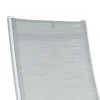 KETTLER Boulevard/BasicPlus Balkon-Set, weiß/hellgrau, Aluminium/KETTALUX, Tisch 70 x 70 cm, 2 Klappstühle, ergonomisch