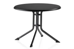 Kettler Boulevard/BASIC PLUS Balkon-Set, anthrazit, Aluminium/Kettalux, Klapptisch Ø100 cm