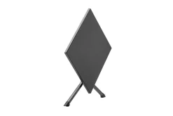KETTLER Boulevard/Basic Plus Balkon-Set, anthrazit, Aluminium/KETTALUX, Klapptisch 80 x 80 cm, 2 Stapelsessel, witterungsbeständig, pflegeleicht