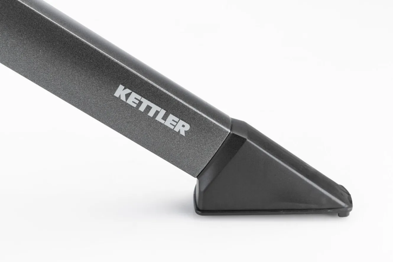 KETTLER Boulevard/Basic Plus Gartenessgruppe, anthrazit, Aluminium/KETTALUX, Klapptisch 140 x 95 cm, 4 Klappstühle, kratzfest, witterungsbeständig