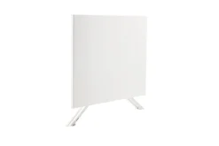 KETTLER Boulevard/Basic Plus Gartenessgruppe, weiß, Aluminium, Klapptisch 140 x 95 cm, 4 Klappstühle